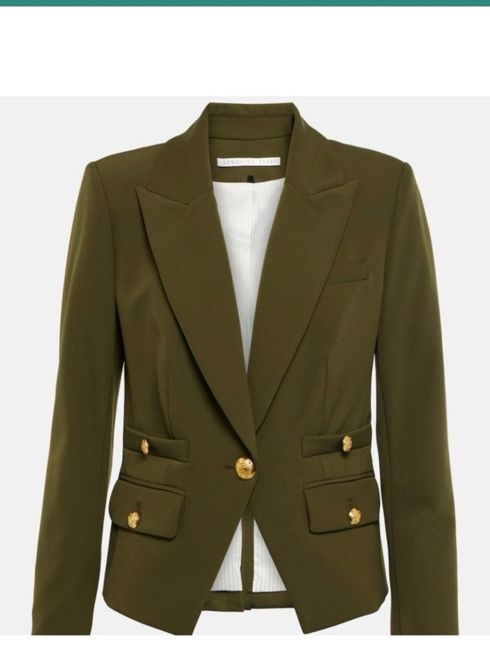 Veronica Beard Roya Crop Jacket